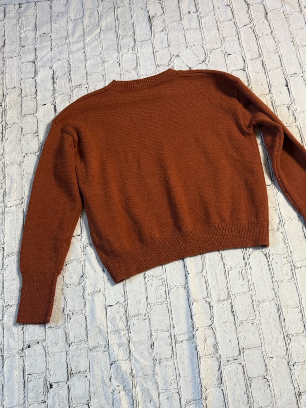 Burnt orange sweatshirt